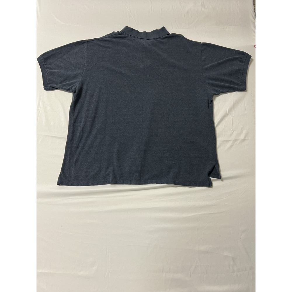 Polo Ralph Lauren Men's Black Polo Shirt Red Pony 3XB Big Tall 100% Cotton - Picture 6 of 7